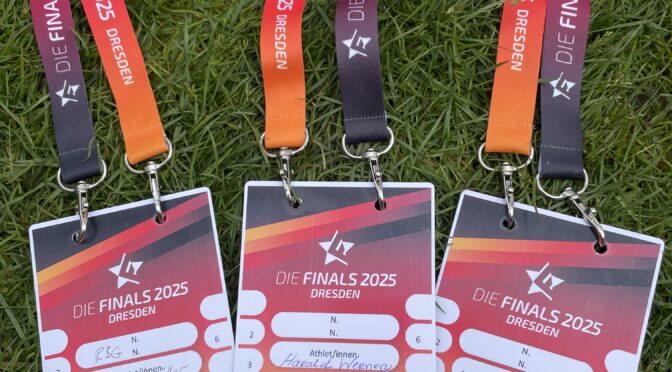 Teamgeist pur: Männer-Team der Rathener Bogengilde schießt sich bei den Finals in Dresden ins Bronzefinale