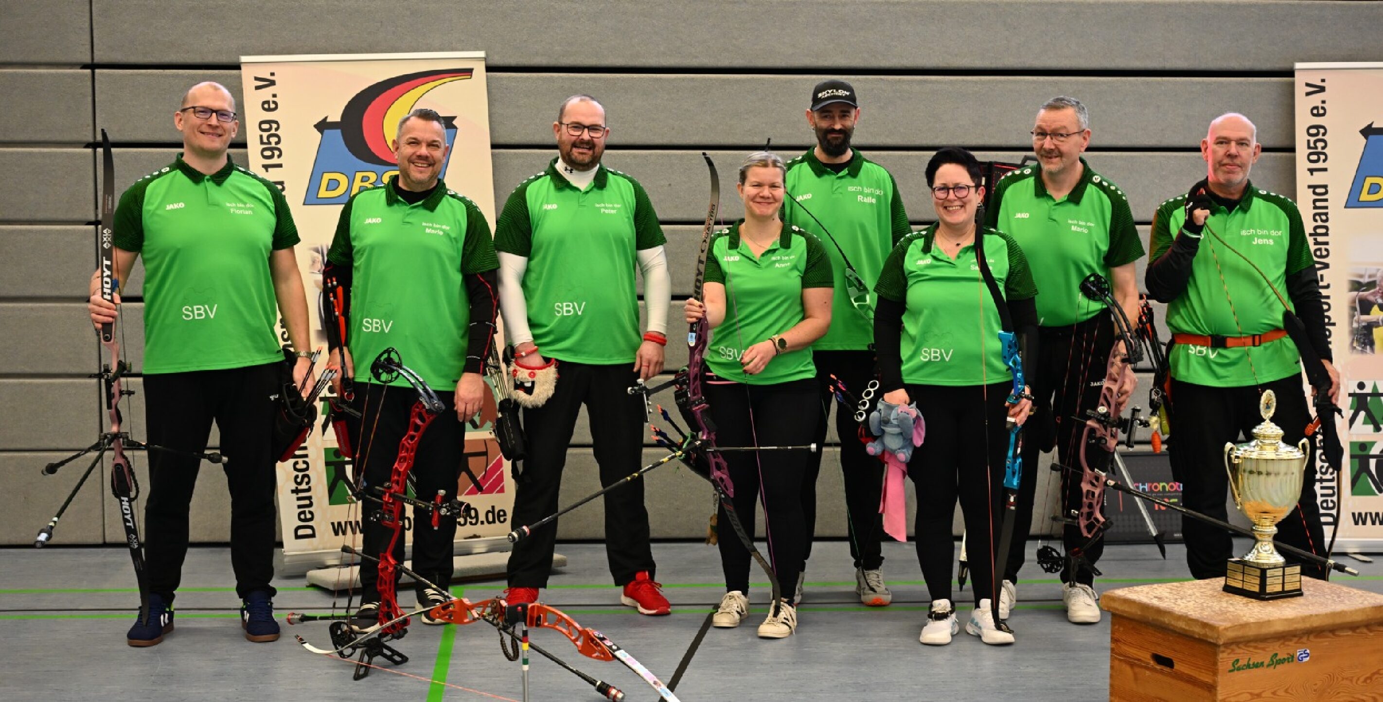 Zwei Rathener Jagdbogenschützen vertreten Sachsen beim deutschen Verbandspokal – Starker 4. Platz im Herzen Deutschlands